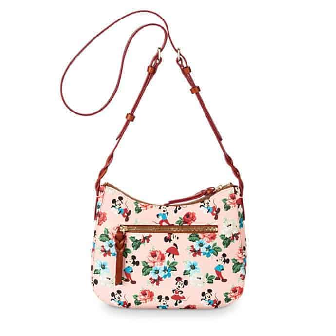 Mickey and Minnie Mouse Crossbody Bag (back) by Dooney & Bourke