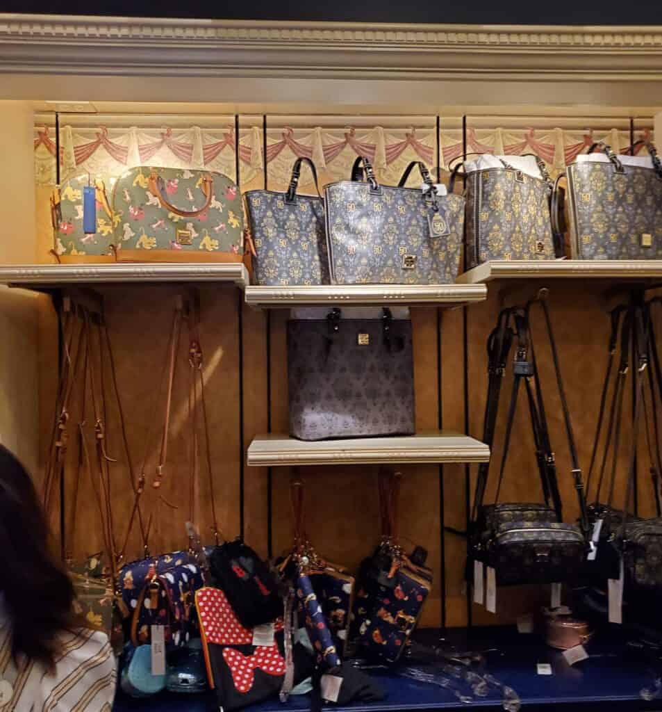 Disney Dooney & Bourke Bags at Disney Clothiers in Disneyland