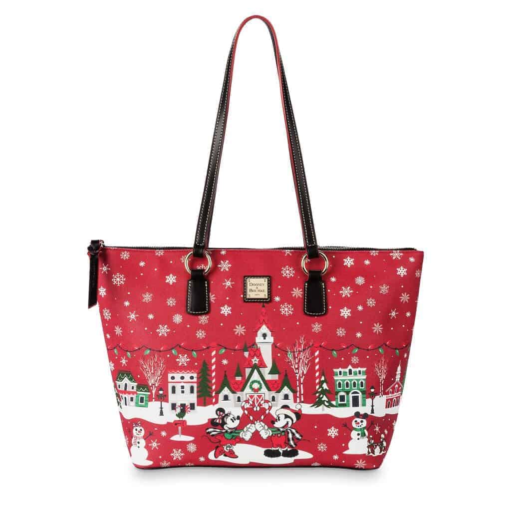 Mickey Mouse and Friends Holiday 2019 Tote by Dooney & Bourke
