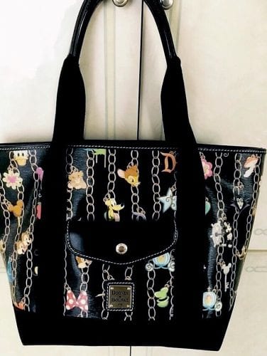 Black Charms Pocket Tote Black Charms Pocket Tote