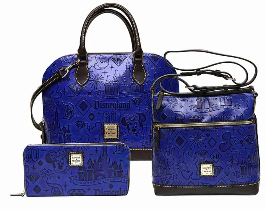 Disneyland 60th Anniversary Blue Leather Collection