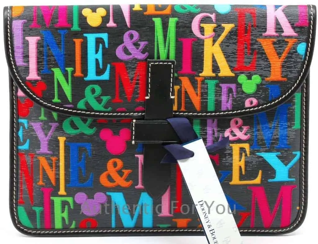 Mickey & Minnie Rainbow Names iPad Case OOAK Mickey & Minnie Rainbow Names iPad Case OOAK