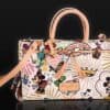 White Sketch v2 Tassel Tote