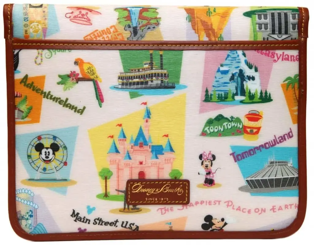Disneyland Retro iPad Case by Disney Dooney & Bourke (back)
