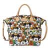 Fab 5 Faces Zip Satchel