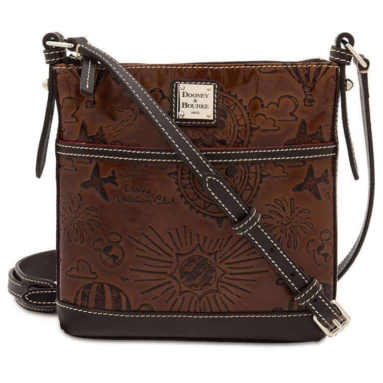 DVC Brown Leather Crossbody