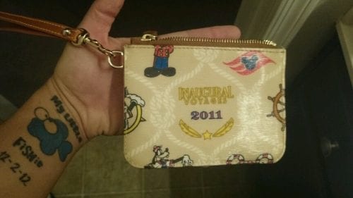 DCL Dream Zip Wristlet (back) DCL Dream Zip Wristlet (back)