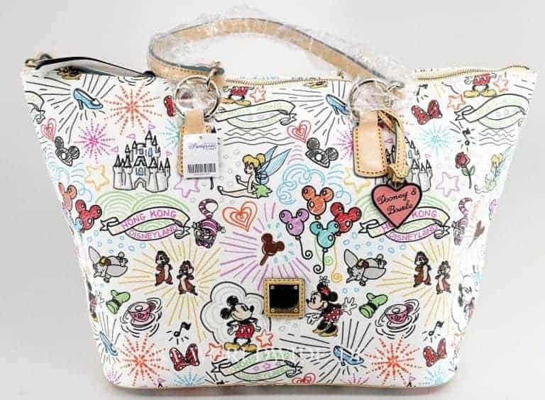 Hong Kong Disneyland Sketch Large Tote
