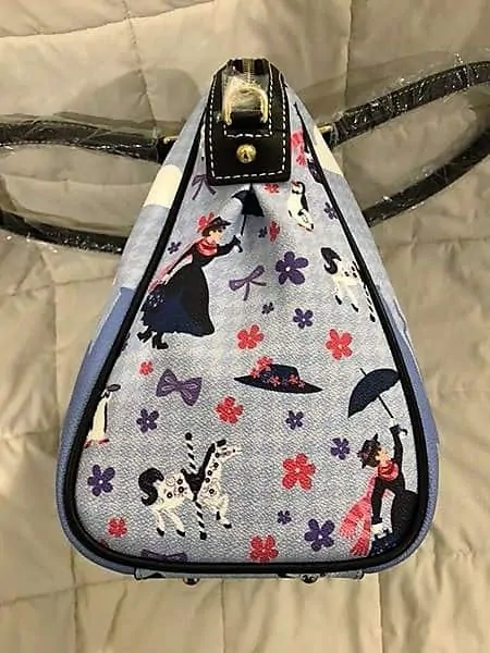 Mary Poppins Satchel: side view