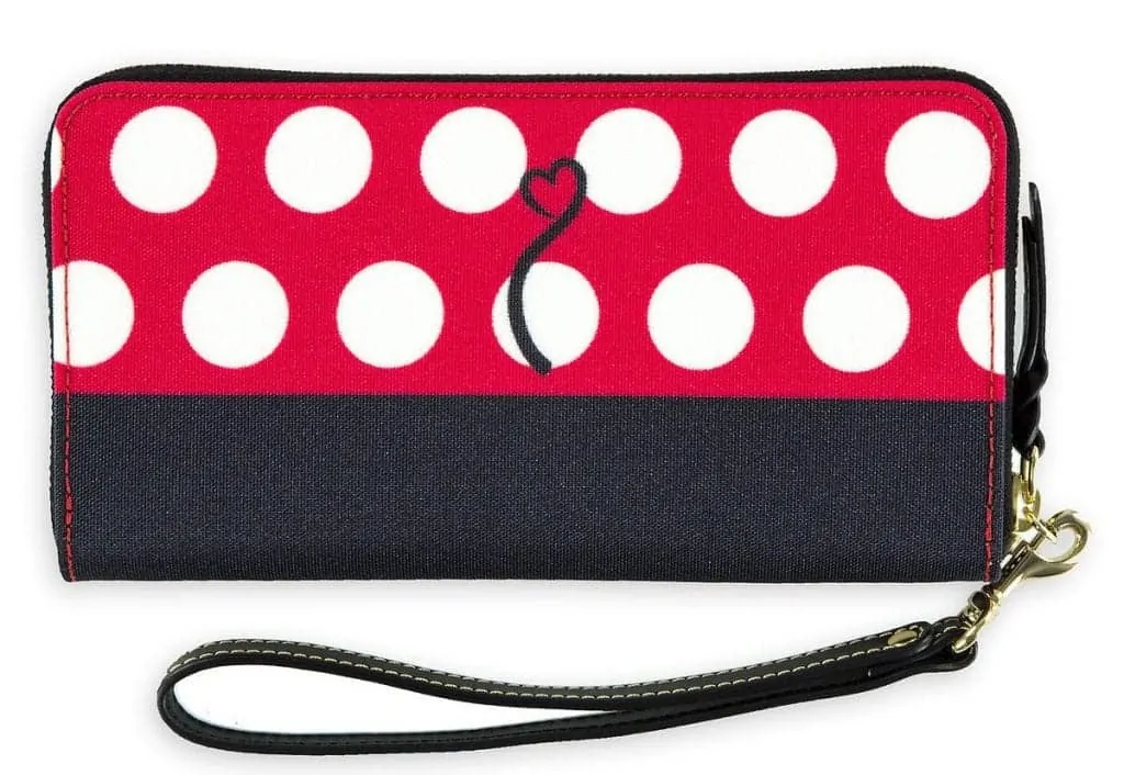 Minnie Mouse Rock the Dots Wallet (back)