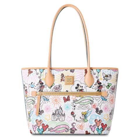 disney sketch tote bag