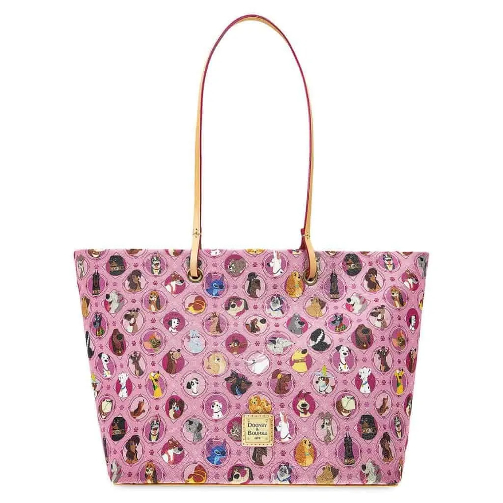 Pink Disney Dogs Tote