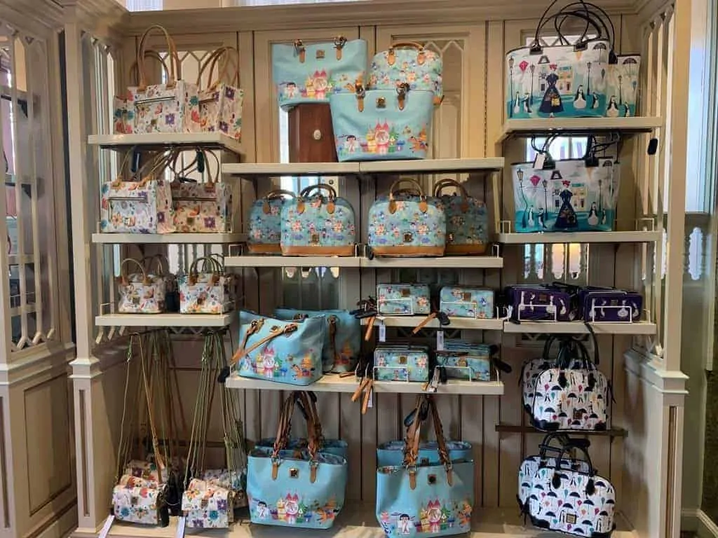 Disney Dooney and Bourke Handbags at Uptown Jewelers in Magic Kingdom