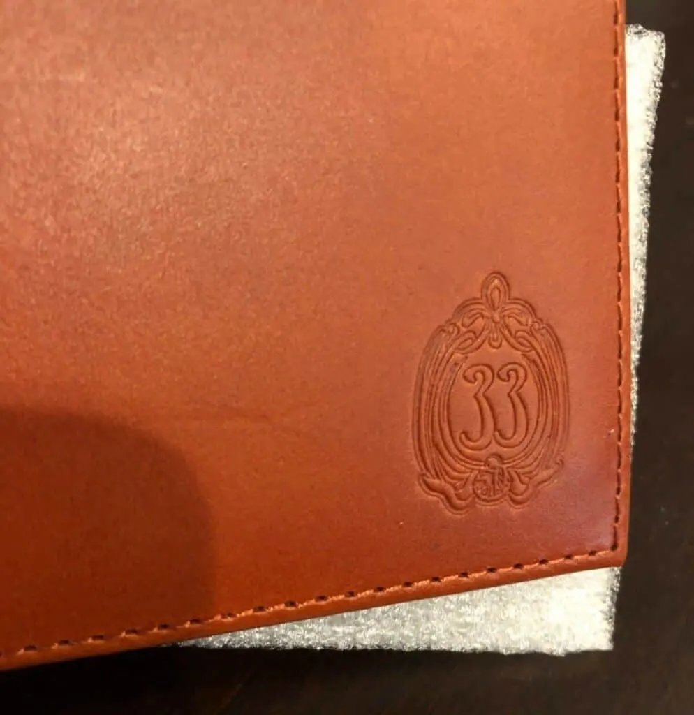 Club 33 Leather Men's Wallet (logo)