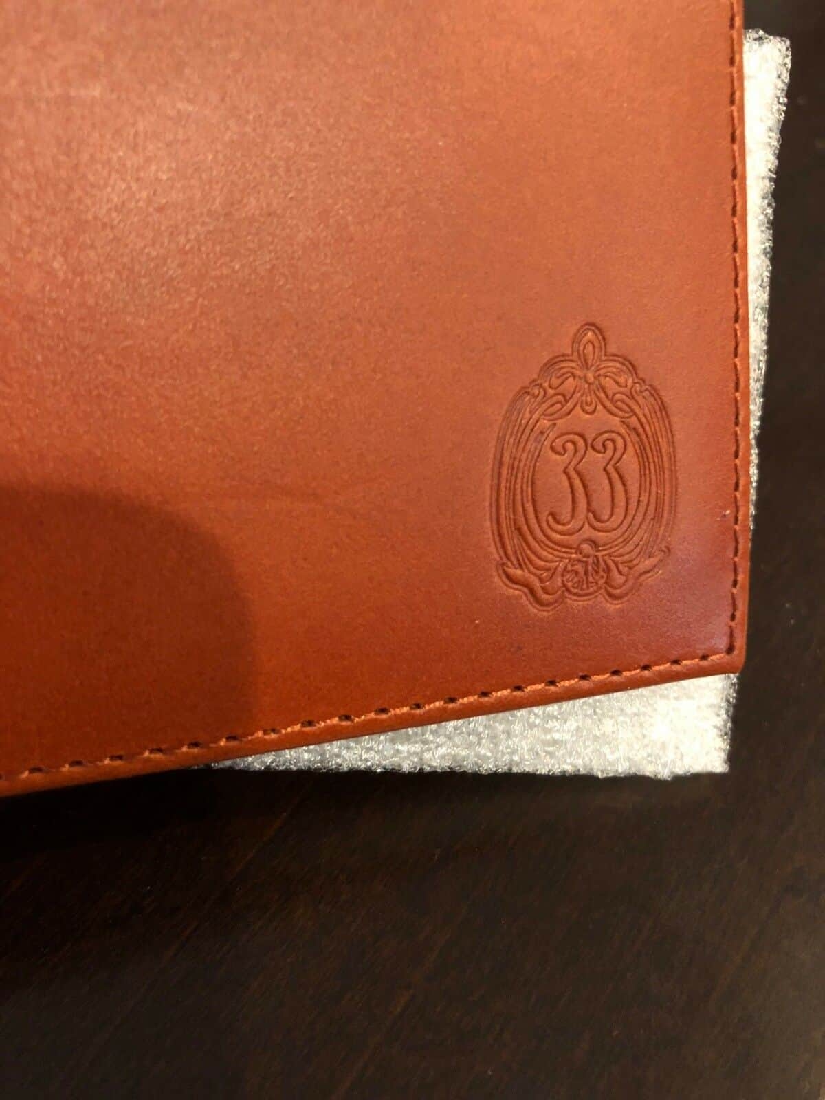 Club 33 Men's Leather Collection by Disney Dooney and Bourke Disney
