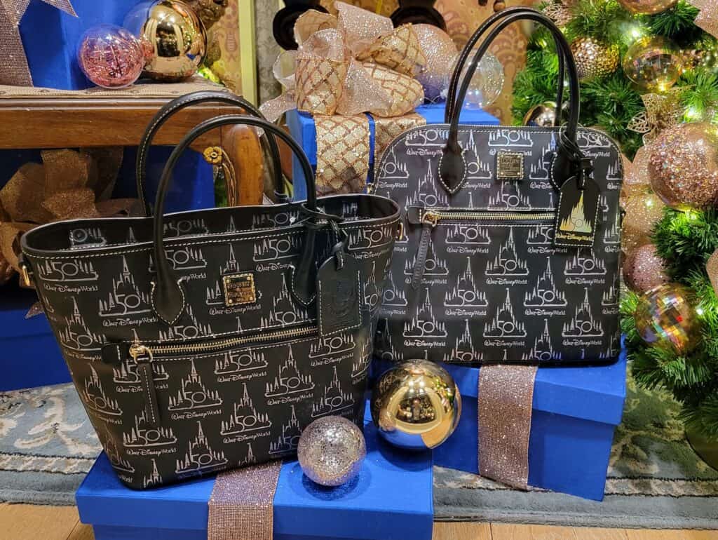 WDW 50th Anniversary Castle Black Leather Collection at Uptown Jewelers