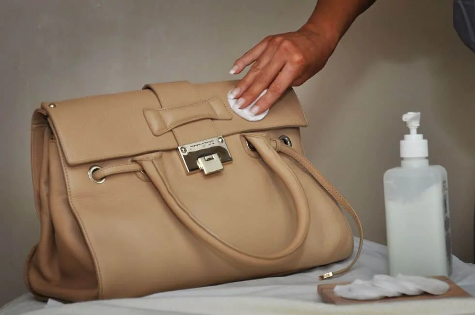 Cleaning a Handbag