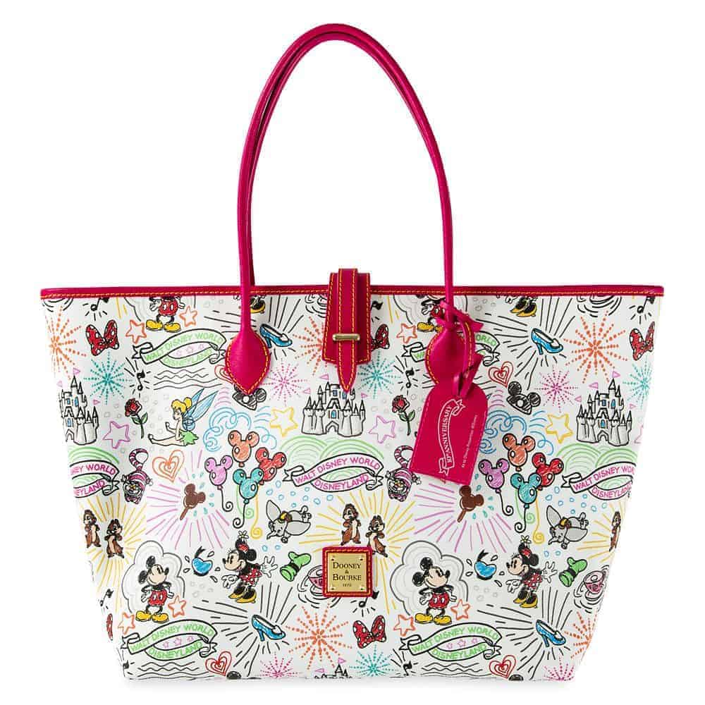 Disney Dooney and Bourke 10th Anniversary Disney Sketch - Disney Dooney ...