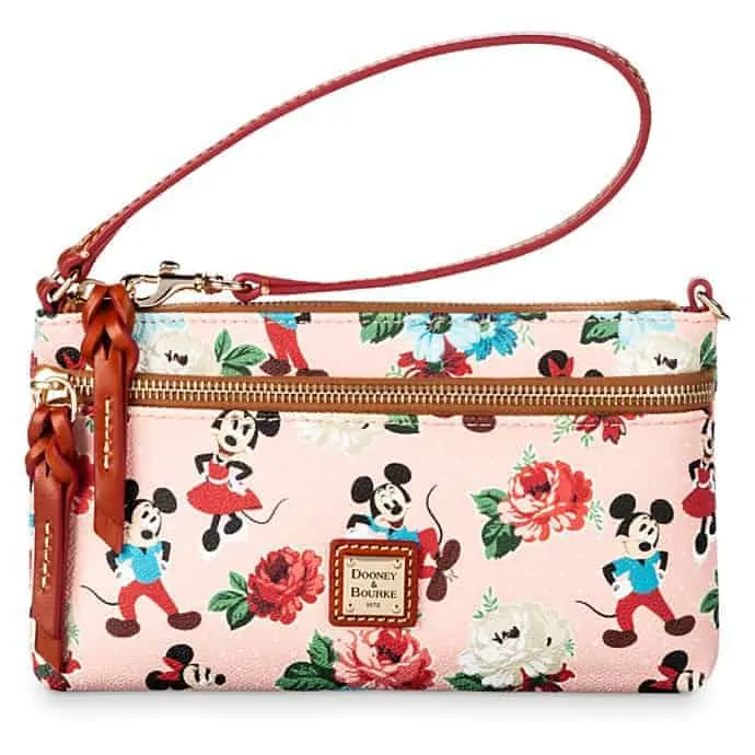 Mickey and Minnie Mouse Pouch by Dooney & Bourke