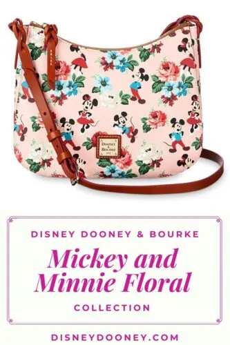 Pin me - Disney Dooney and Bourke Mickey and Minnie Floral Collection