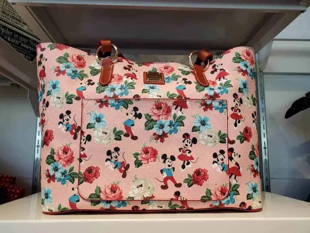 Mickey & Minnie Floral Tote at The Dress Shop in Downtown Disney