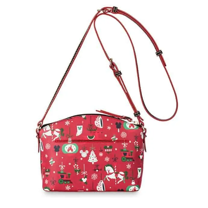 Disney Parks Holiday 2019 Crossbody Bag (back and strap) by Dooney & Bourke