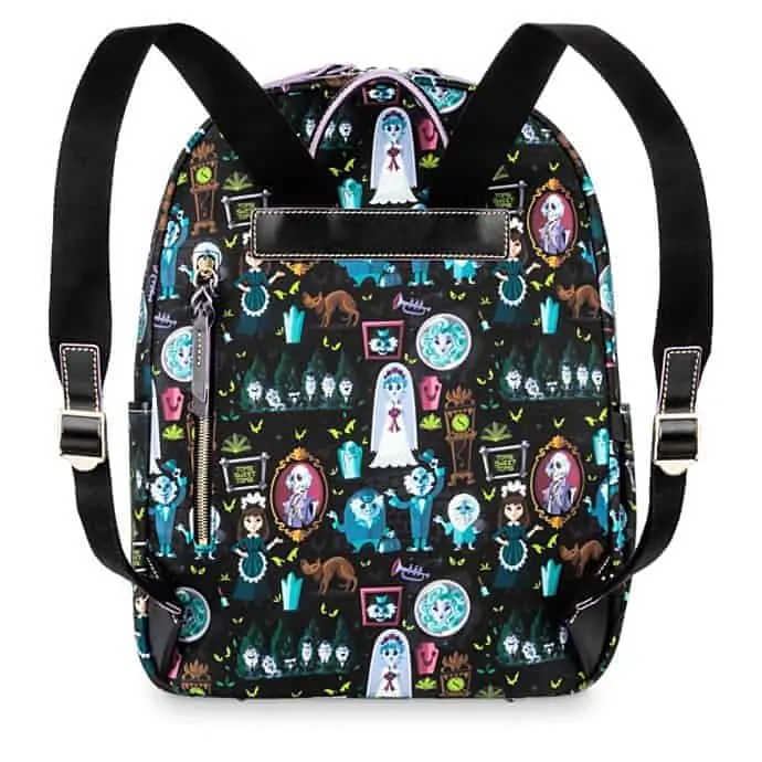 Haunted Mansion Backpack (back) by Dooney and Bourke
