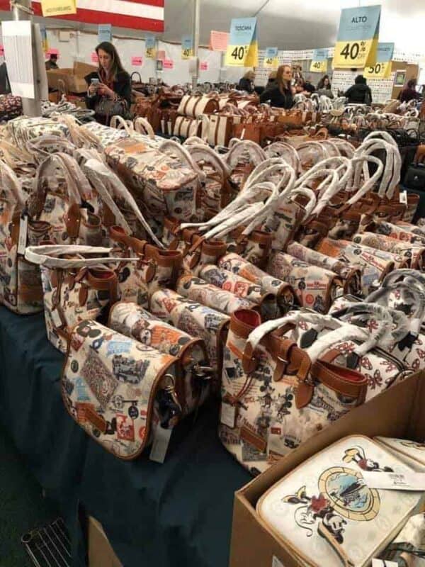 Discounted Disney Bags at Dooney & Bourke Tent Sale Disney Dooney and