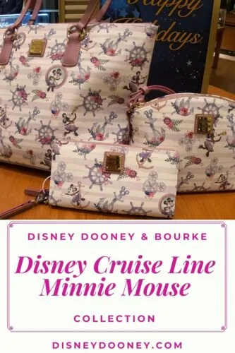Pin me - Disney Dooney and Bourke Disney Cruise Line Minnie Mouse Collection