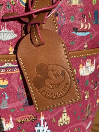 Disney Parks Life Annual Passholder Tote Hangtag by Dooney Bourke