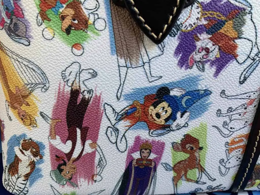 Disney Ink Paint Characters close up