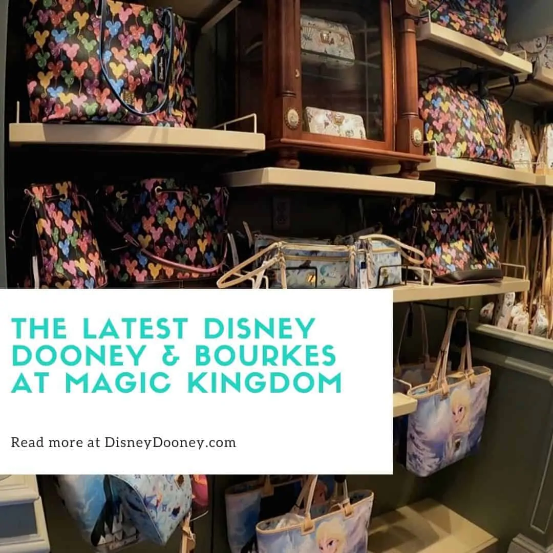 Pin me - The Latest Disney Dooney and Bourke Bags at Magic Kingdom
