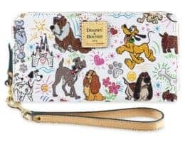 Disney Dogs Sketch Wallet by Dooney & Bourke
