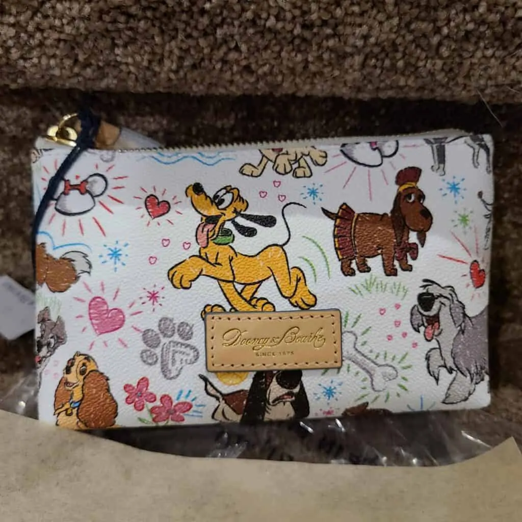 Disney Dogs Sketch Cosmetic Case by Dooney & Bourke