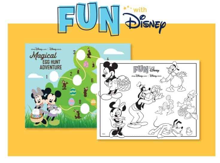 Disney Dooney and Bourke FREE Printable Disney Easter Egg Hunt ...