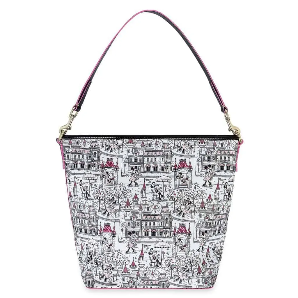 Minnie Mouse Disney Parks Hobo Bag (back) by Dooney and Bourke