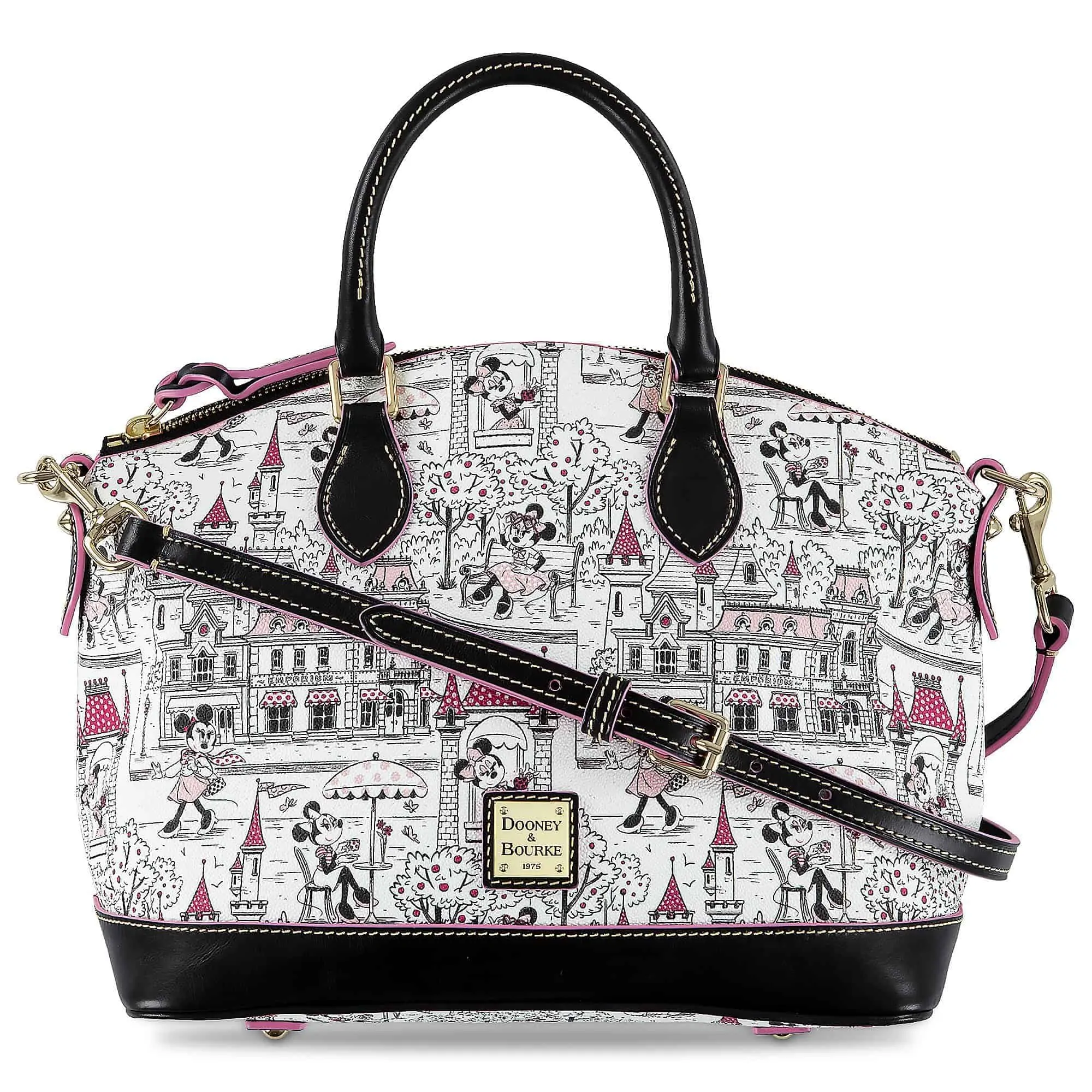Minnie Mouse Disney Parks Satchel by Dooney and Bourke