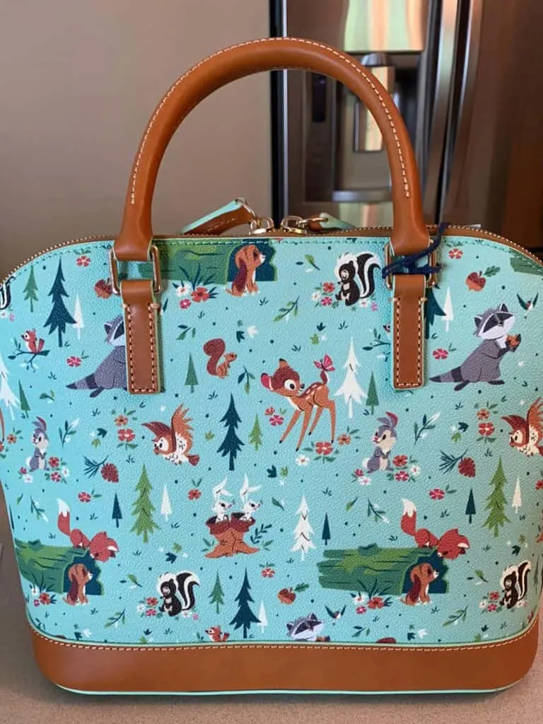 Bambi and Friends (Forest Friends) Satchel (back) by Dooney and Bourke