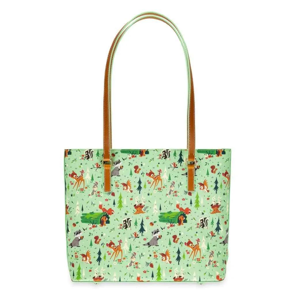 Bambi and Friends (Forest Friends) Shopper Tote (back) by Dooney and Bourke