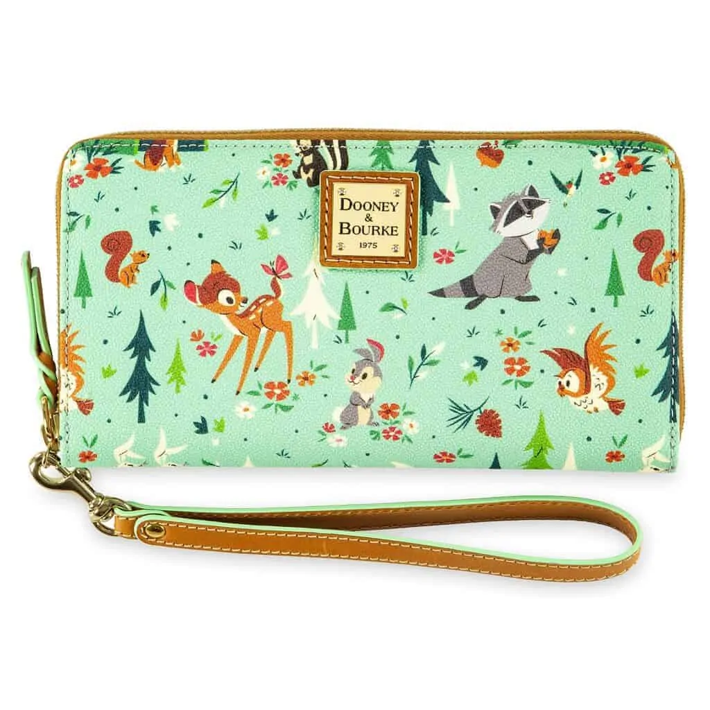 Bambi and Friends (Forest Friends) Wristlet by Dooney and Bourke