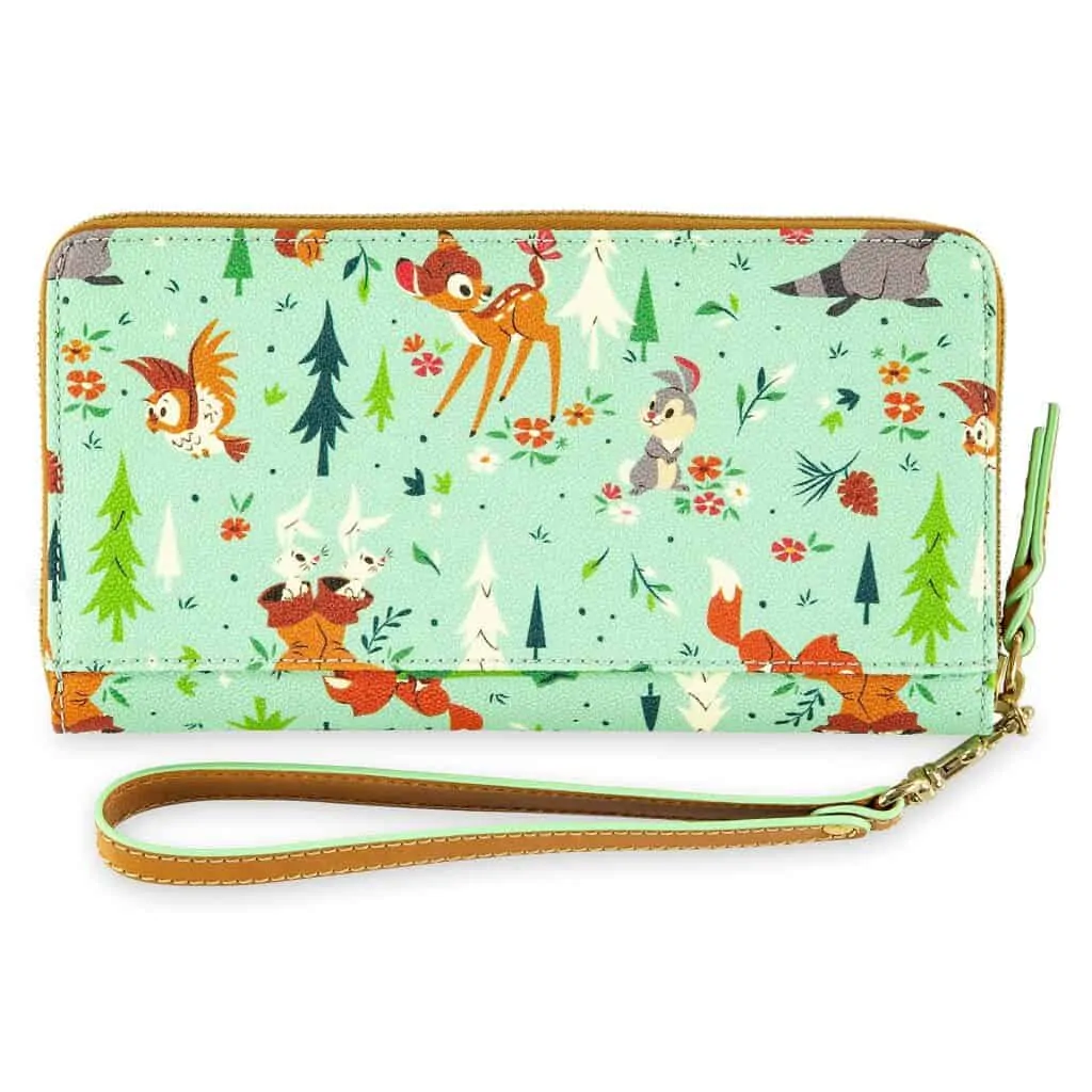 Bambi and Friends (Forest Friends) Wristlet (back) by Dooney and Bourke
