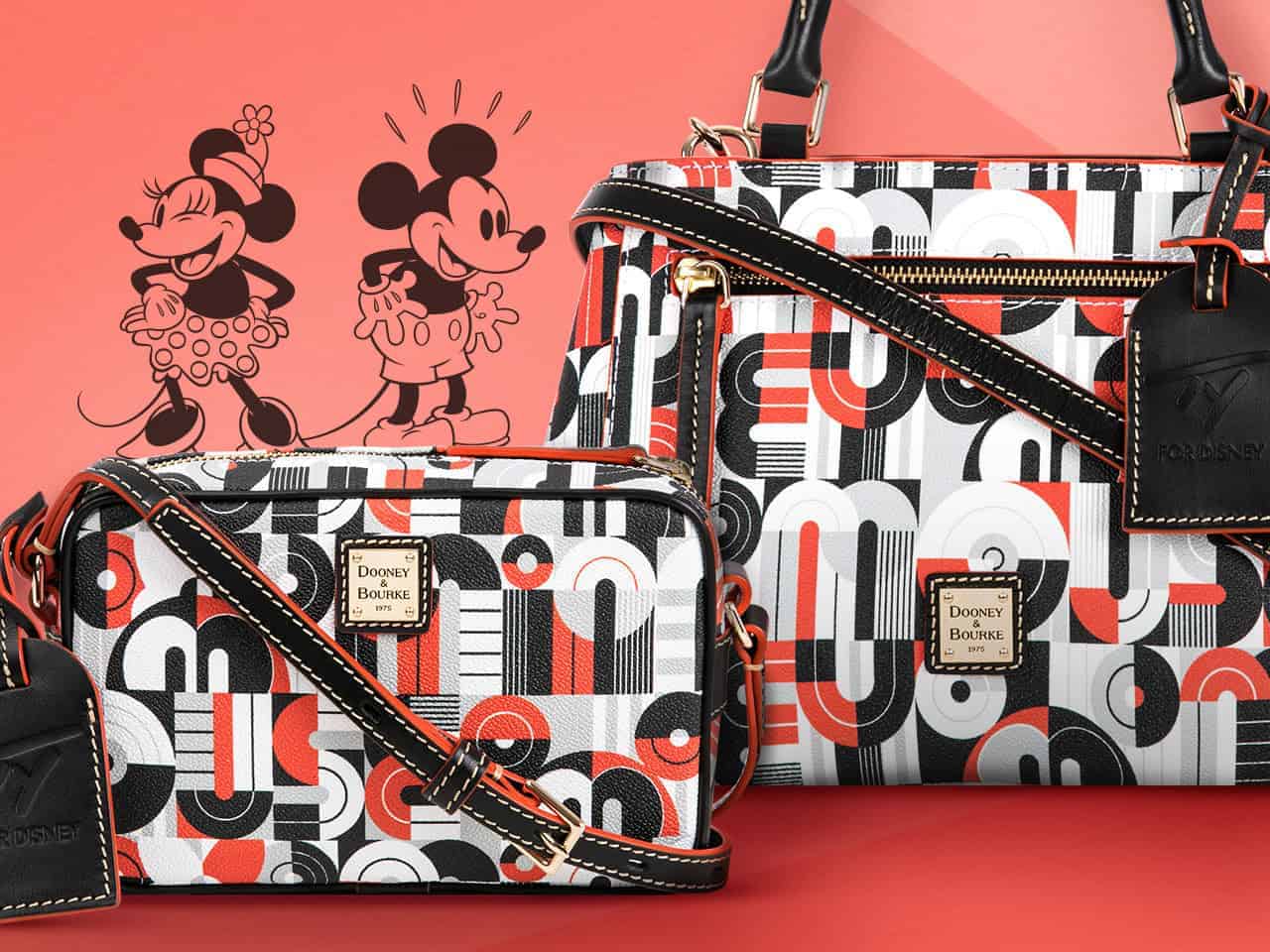 Disney X Coach Mickey Penny Leather Crossbody Bag New with Tag 