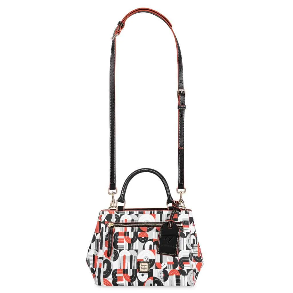 Mickey and Minnie Mouse Geometric Satchel (strap) by Dooney & Bourke
