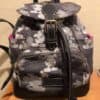 Black Tonal Mickey Backpack OOAK