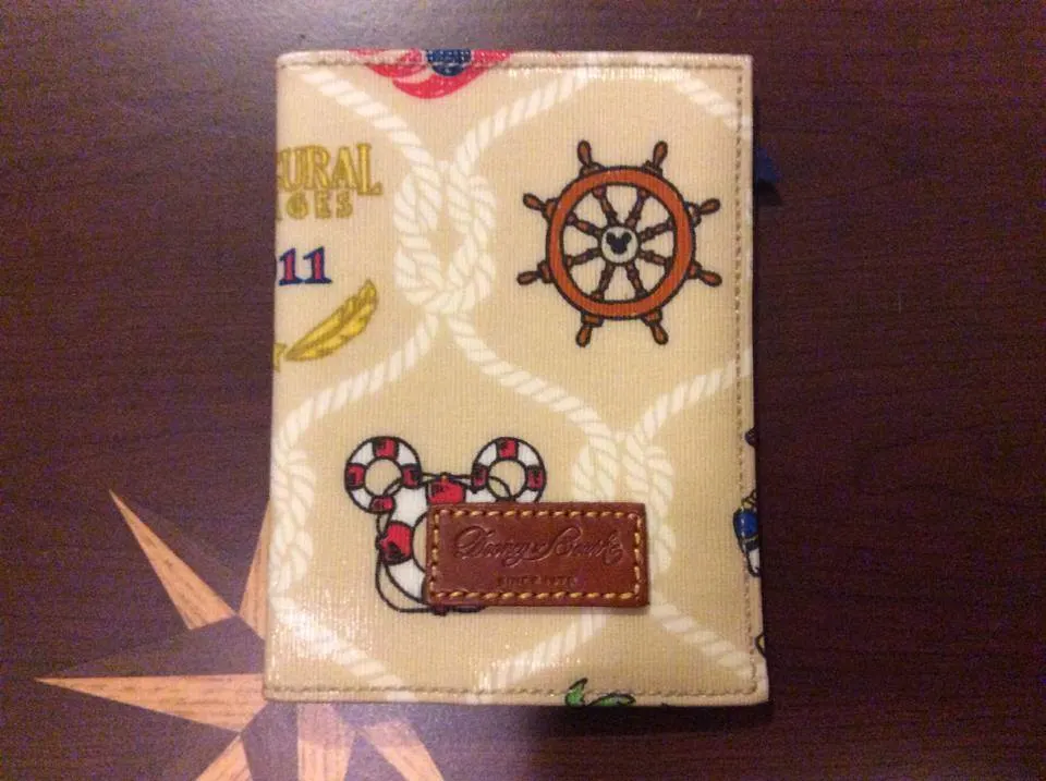 Disney Cruise Line Disney Dream Inaugural Passport Cover OOAK