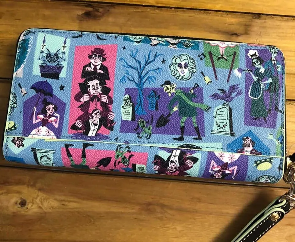 Haunted Mansion 2020 Wallet (back) by Dooney & Bourke