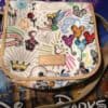 Nylon Sketch Flap Crossbody OOAK