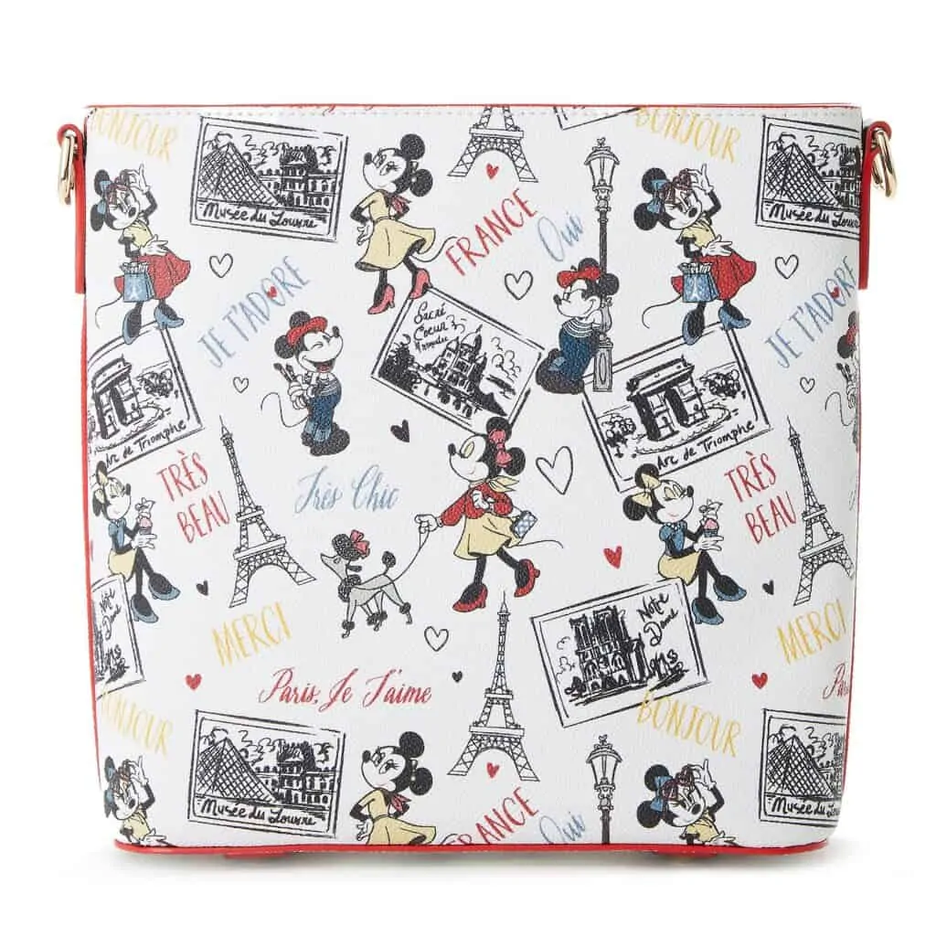 Minnie Mouse Très Chic Crossbody Bag (back) by Dooney & Bourke