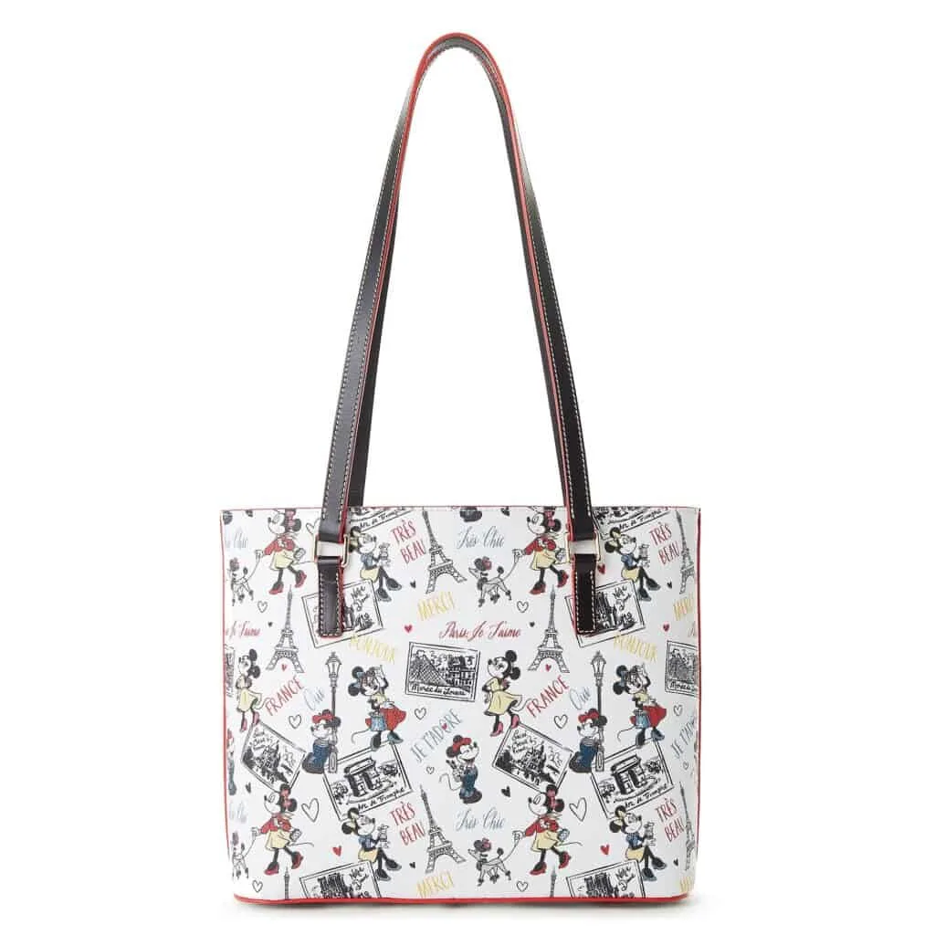 Minnie Mouse Très Chic Shopper Tote (back) by Dooney & Bourke