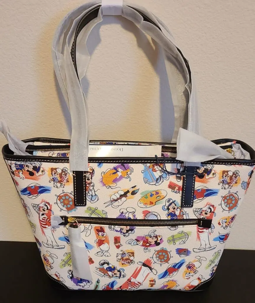Disney Cruise Line Ink & Paint Tote back